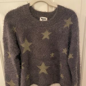SHOW ME YOUR MUMU fuzzy  sweater- size small